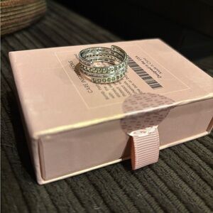 August 2024: peridot on rhodium